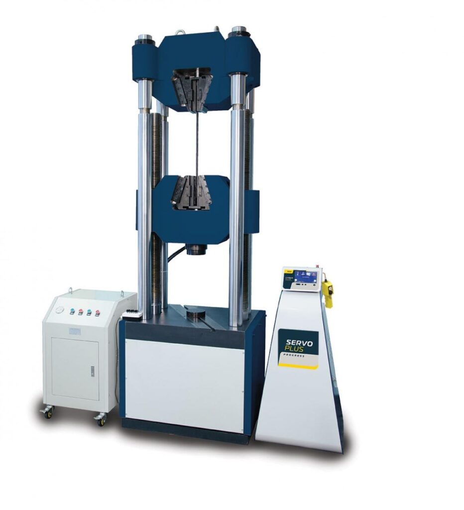 Servo-hydraulic universal tensile testing machine